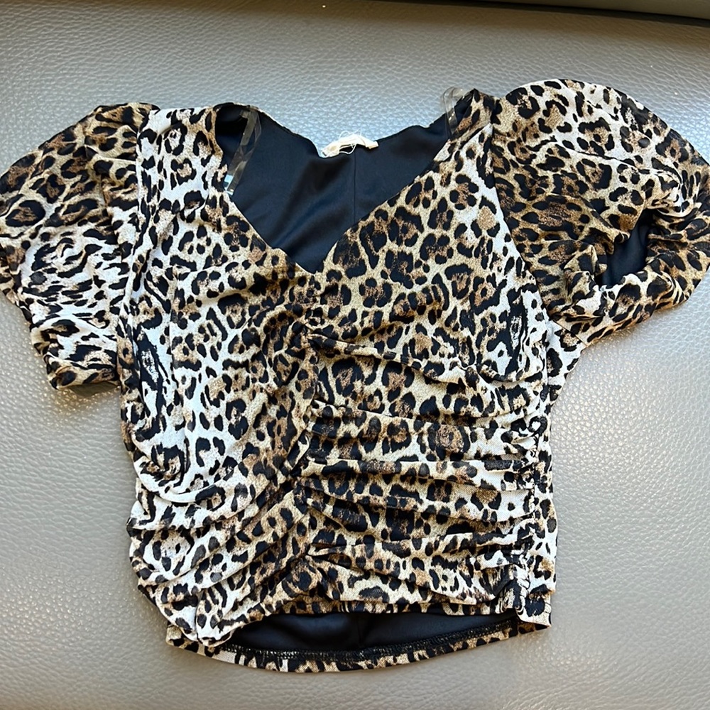 Animal print shirt